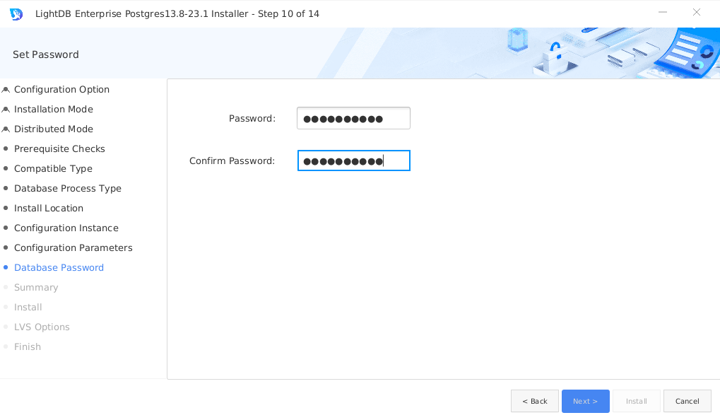 dis-sm-install-gui-db-pwd