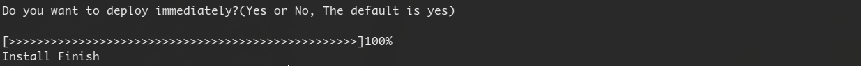 single-install-cui-finish