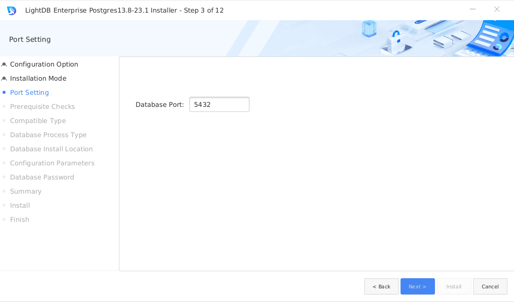 single-install-gui-port-set