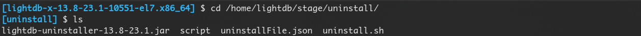uninstall-ls
